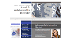 Desktop Screenshot of die-bussgeldkanzlei.de