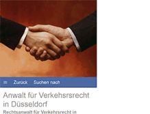 Tablet Screenshot of die-bussgeldkanzlei.de